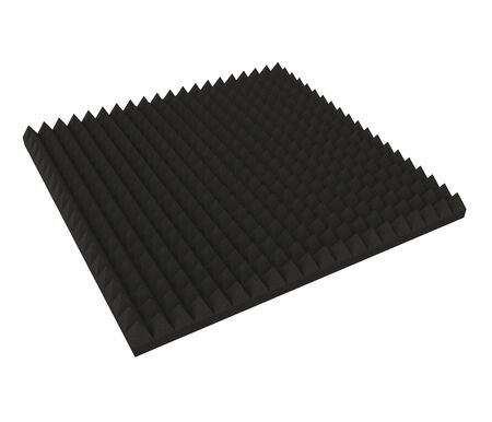Soundproof Acoustic Foam Isolatedの写真素材