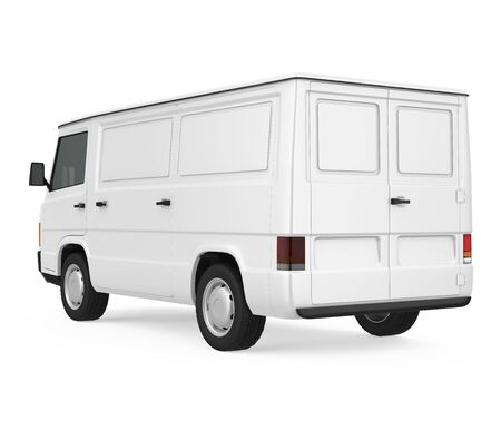Delivery Van Isolatedの写真素材