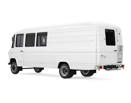 Delivery Van Isolatedの写真素材