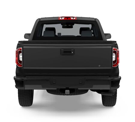Pickup Truck Isolatedの写真素材