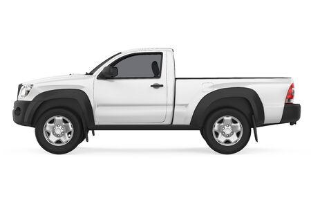 Pickup Truck Isolatedの写真素材