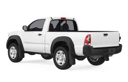 Pickup Truck Isolatedの写真素材