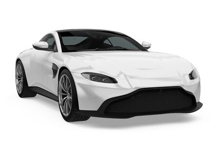 Sport Car Isolatedの写真素材