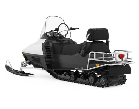 Snowmobile Isolatedの写真素材