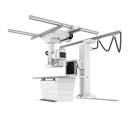 Digital Radiography Machine Isolatedの写真素材