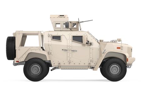 Humvee High Mobility Multipurpose Wheeled Vehicle Isolatedの写真素材