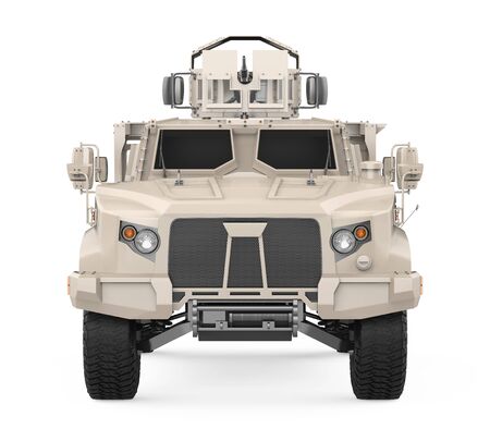 Humvee High Mobility Multipurpose Wheeled Vehicle Isolatedの写真素材