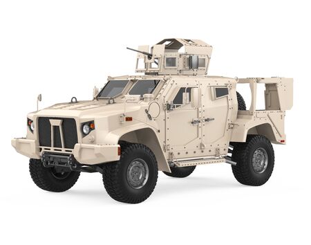Humvee High Mobility Multipurpose Wheeled Vehicle Isolatedの写真素材