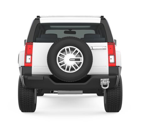 SUV Car Isolatedの写真素材