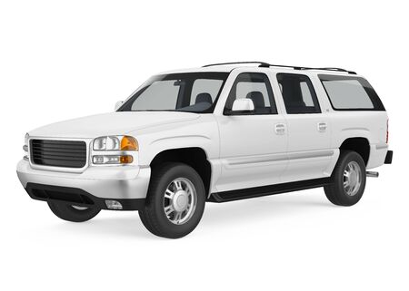 SUV Car Isolatedの写真素材