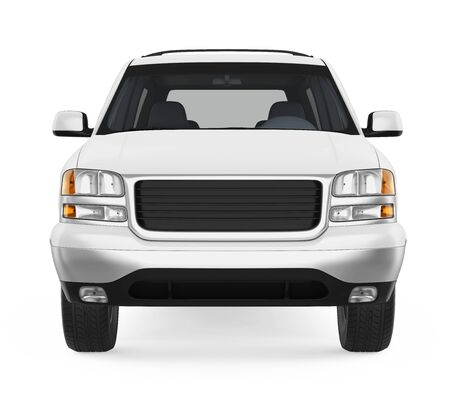 SUV Car Isolatedの写真素材