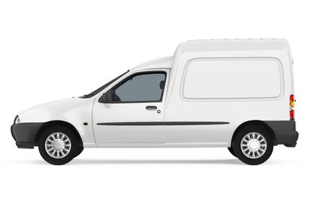 Delivery Van Isolatedの写真素材