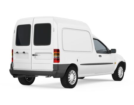 Delivery Van Isolatedの写真素材