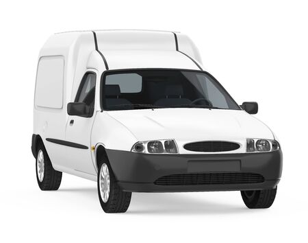 Delivery Van Isolatedの写真素材