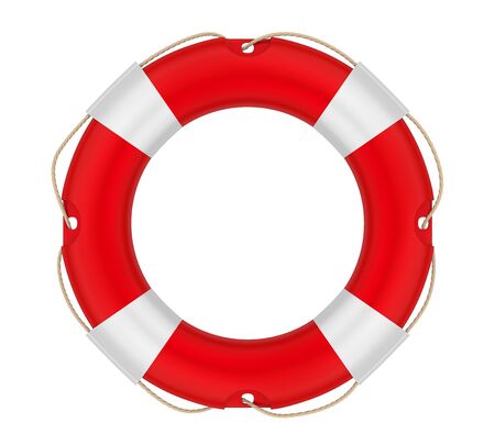 Lifebuoy Ring Isolatedの写真素材