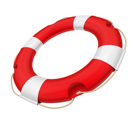 Lifebuoy Ring Isolatedの写真素材