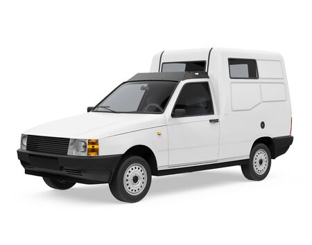 Delivery Van Isolatedの写真素材