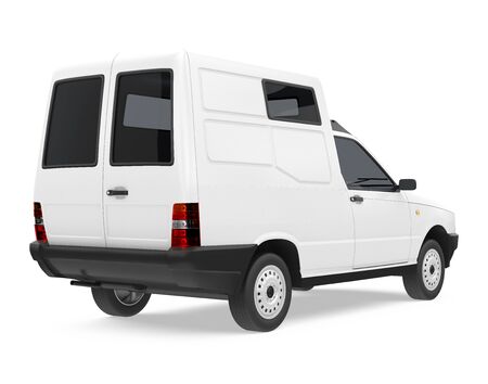 Delivery Van Isolatedの写真素材