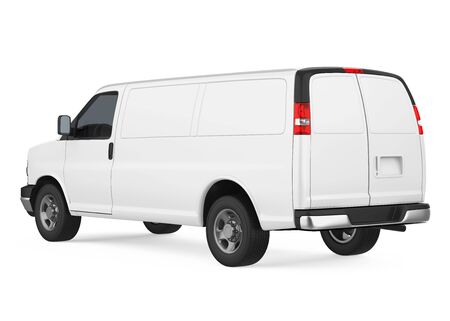 Delivery Van Isolatedの写真素材