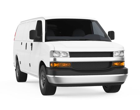 Delivery Van Isolatedの写真素材