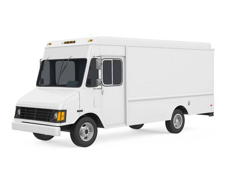 Delivery Van Isolatedの写真素材