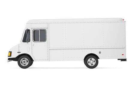 Delivery Van Isolatedの写真素材
