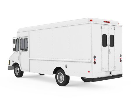 Delivery Van Isolatedの写真素材