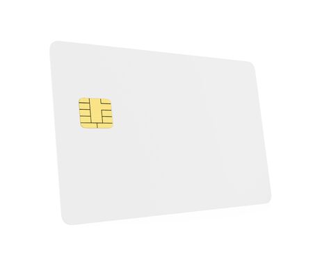Blank Credit Card Isolatedの写真素材