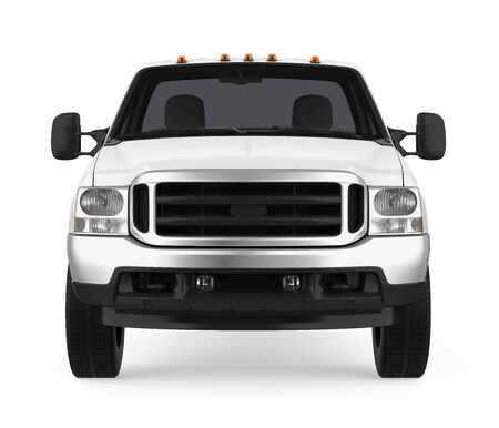 Pickup Truck Isolatedの写真素材