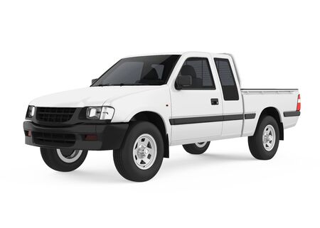 Pickup Truck Isolatedの写真素材