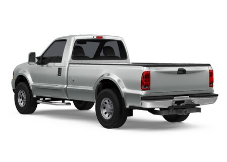 Pickup Truck Isolatedの写真素材