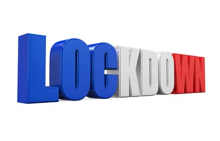 France Lockdown Illustrationの写真素材