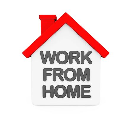 Work From Home Illustrationの写真素材