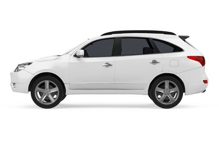 SUV Car Isolatedの写真素材