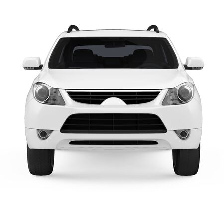 SUV Car Isolatedの写真素材