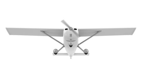 Small Airplane Isolatedの写真素材