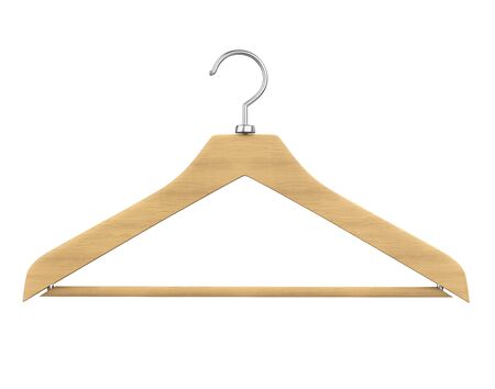 Clothes Hanger Isolatedの写真素材