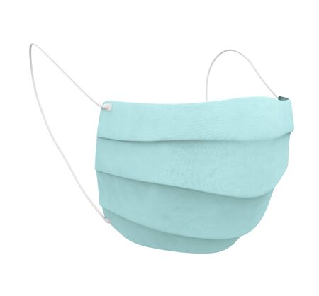 Medical Protective Mask Isolatedの写真素材