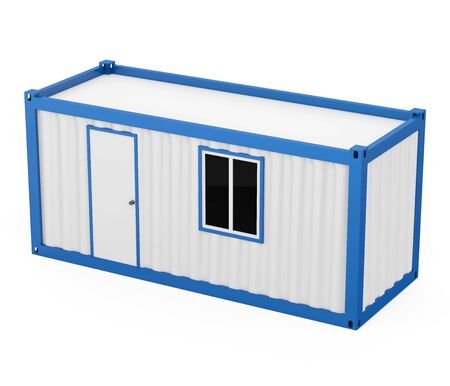 Container Office Isolatedの写真素材