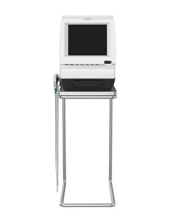 Medical Fetal Monitor Isolatedの写真素材