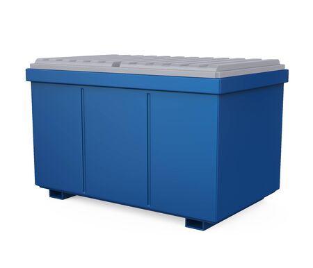 Garbage Dumpster Isolatedの写真素材