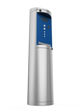 Parking Meter Isolatedの写真素材
