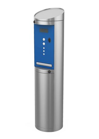 Parking Meter Isolatedの写真素材