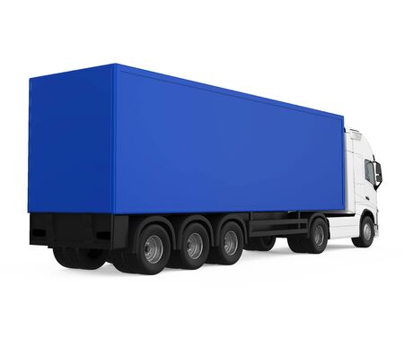 Container Truck Isolatedの写真素材