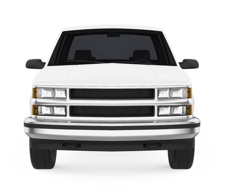 Pickup Truck Isolatedの写真素材
