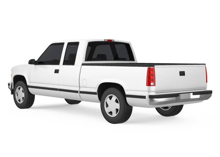 Pickup Truck Isolatedの写真素材