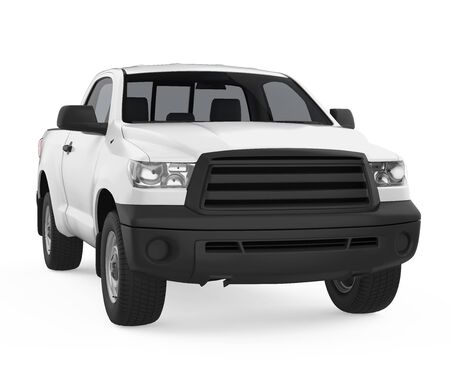 Pickup Truck Isolatedの写真素材