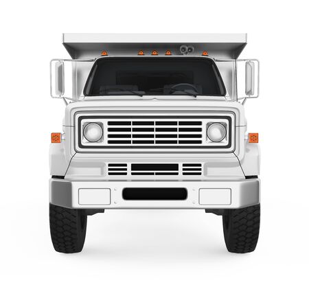 Tipper Dump Truck Isolatedの写真素材