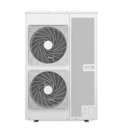 Air Conditioner Outdoor Unit Isolatedの写真素材