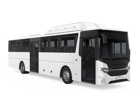 Coach Bus Isolatedの写真素材
